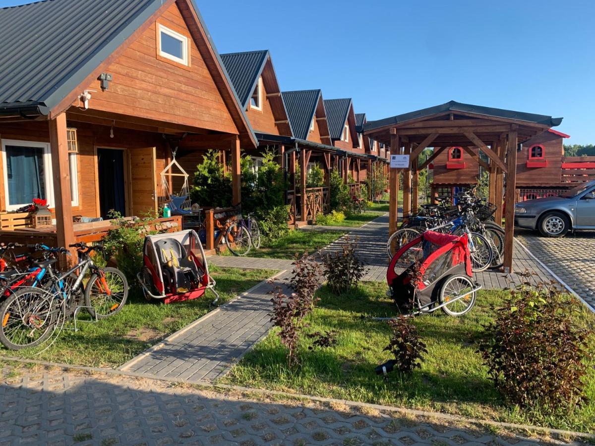 Pod Debami Wicie- Domki Drewniane Nad Morzem Wicie  Kültér fotó