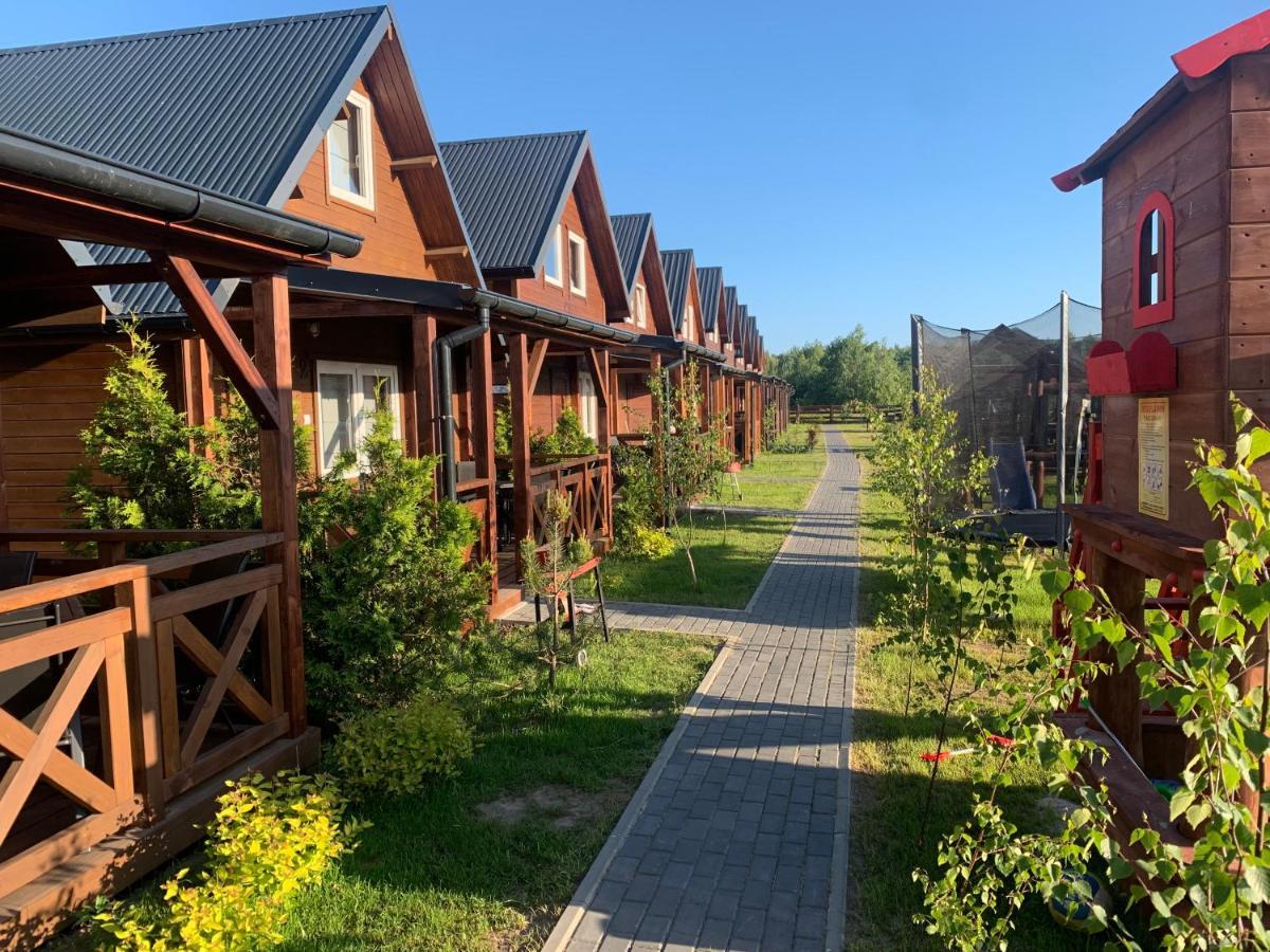 Pod Debami Wicie- Domki Drewniane Nad Morzem Wicie  Kültér fotó